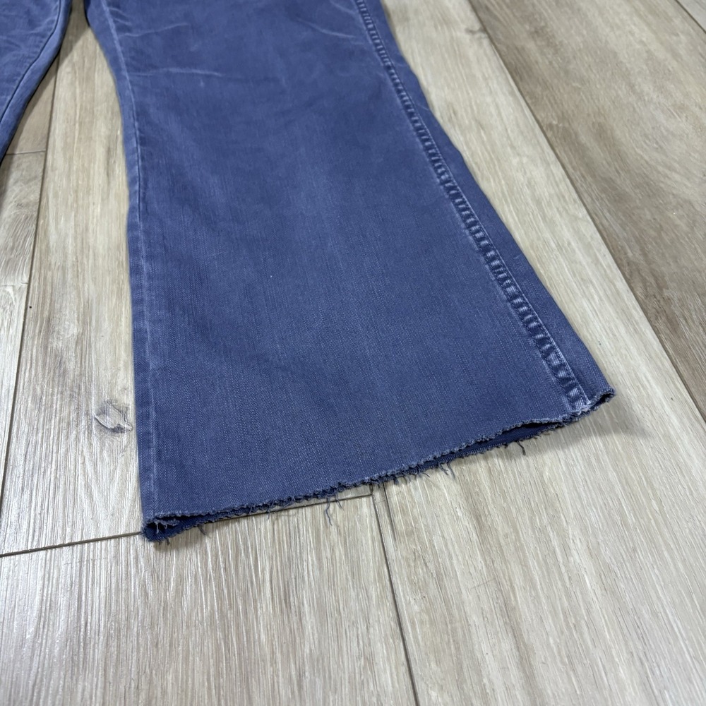 Soft Surroundings Jeans Womens Large L Gray The Ultimate Denim Pull On Bootleg - Picture 2 of 8